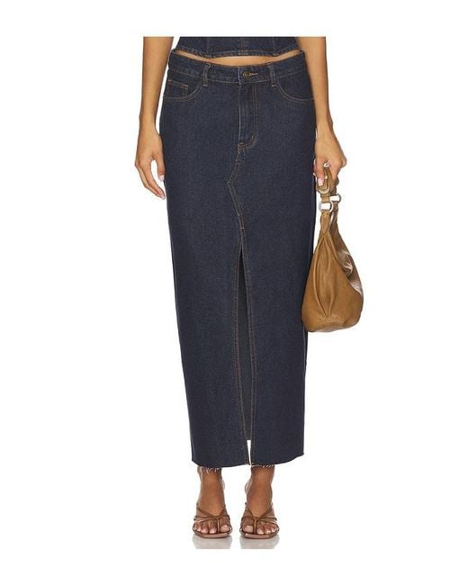 Lioness Blue Super Sweet Maxi Skirt