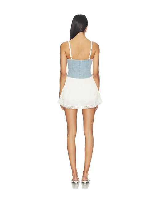 Vestido Geneva En Color Baby,Cream Talla (También En M) Show Me Your Mumu de color Multicolor