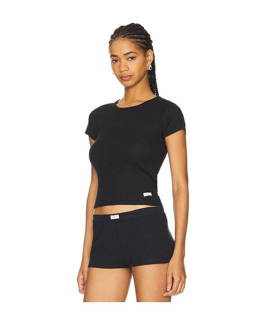 Camiseta En Color Negro Talla (También En S, Xs) Alexander Wang de color Black