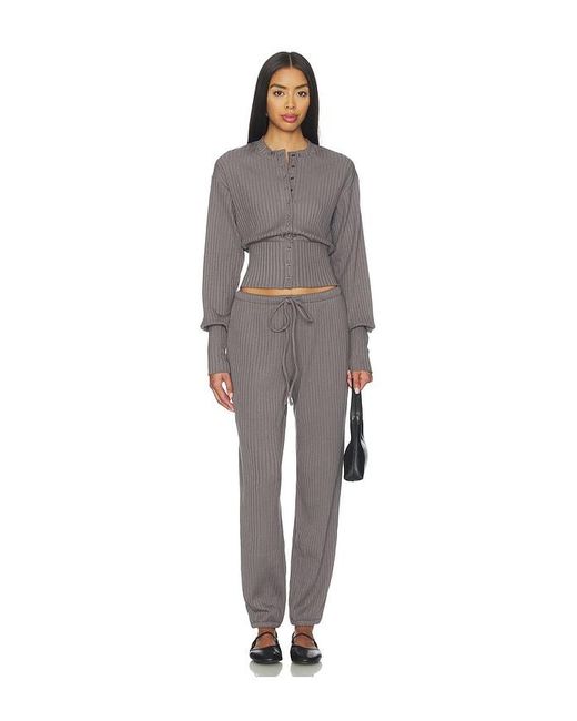 Lovers + Friends Brown Olivia Top