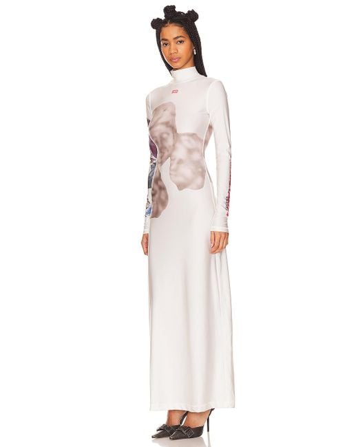 DIESEL Eleo Dress White