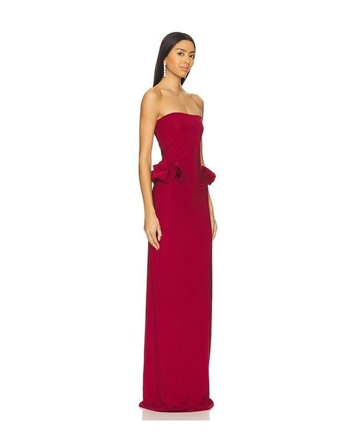 Maygel Coronel Red Calliope Dress