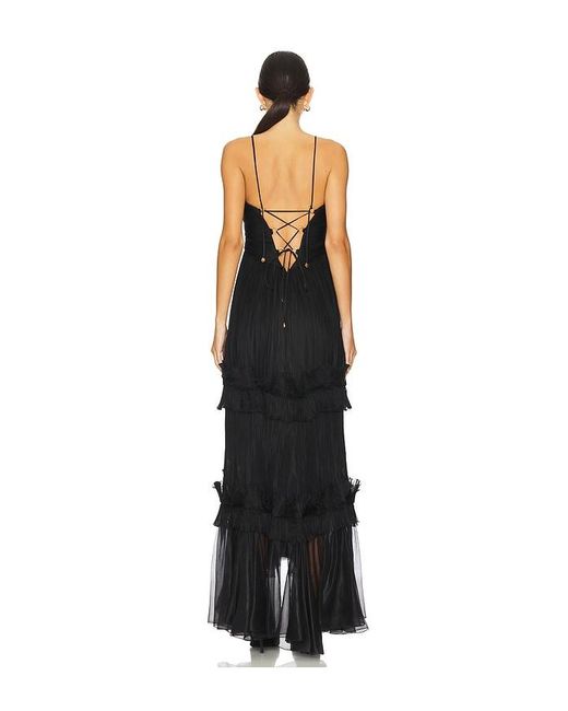 Maria Lucia Hohan Black Roxene Gown