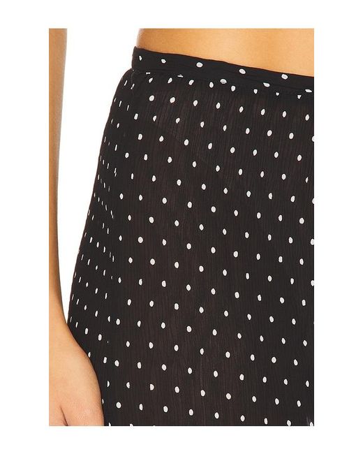 Lioness Black Ford Maxi Skirt