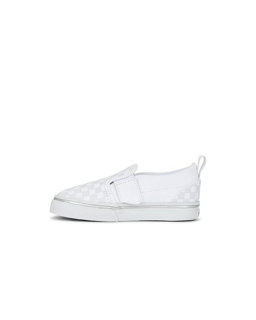 Vans White Toddlers Slip-On V