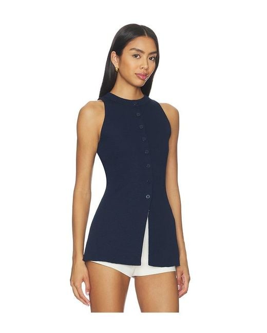 ALIGNE Blue Daphne Knit Sleeveless