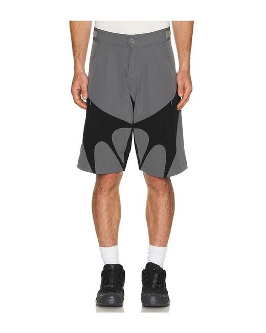 METALWOOD STUDIO Gray Machine Short for men