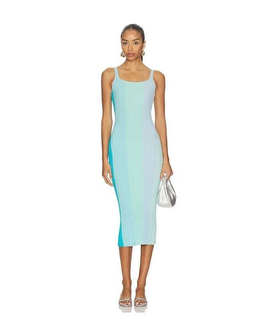 PQ Swim Blue Poppy Maxi Dress