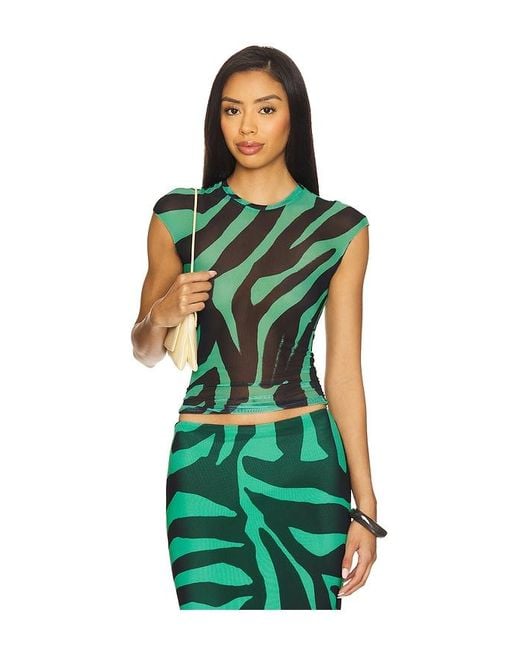 AFRM Green Nina Top