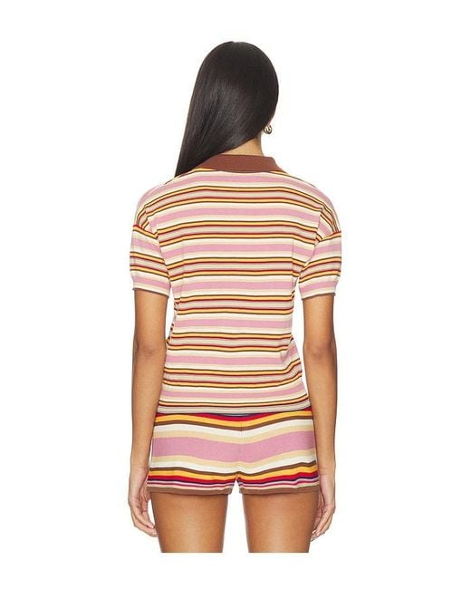 Faithfull The Brand Multicolor Sable Polo Shirt