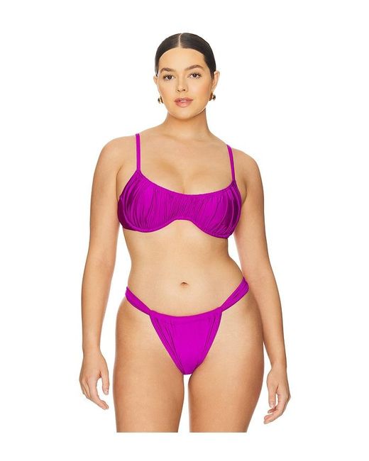 villa fresca Pink Nev Bikini Top
