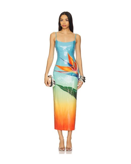 Runaway the Label White Kyra Midi Dress