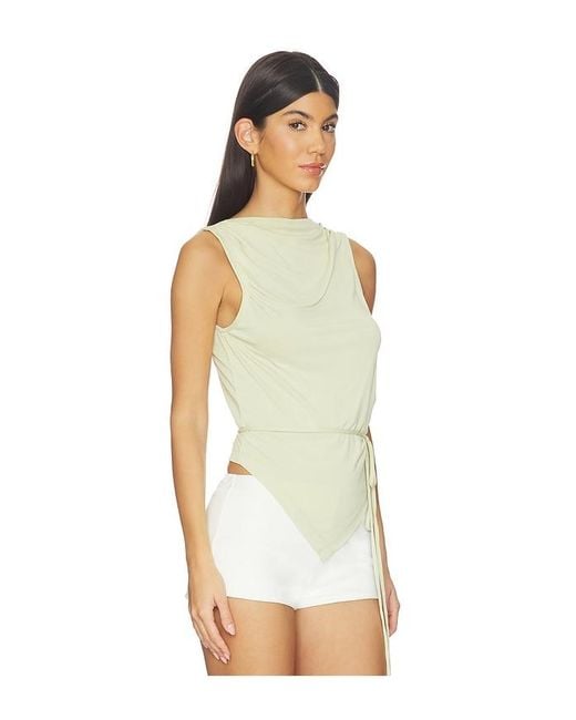geel White Portia Top