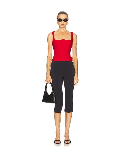 Camila Coelho Red Antonella Top