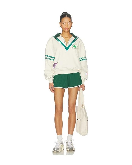 DANNIJOPRO Green The Letterman Pullover