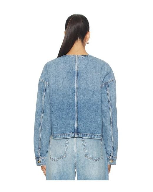 Anine Bing Blue Blanche Jacket