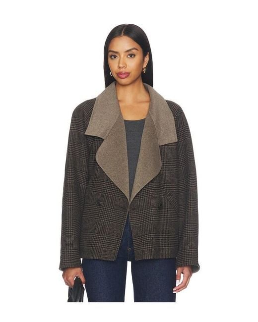 FAVORITE DAUGHTER Black The Cameron Coat