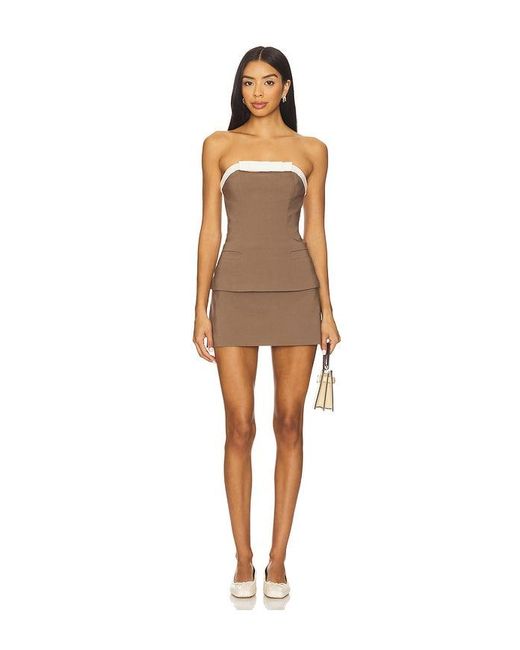 MAJORELLE Multicolor Serena Mini Skirt