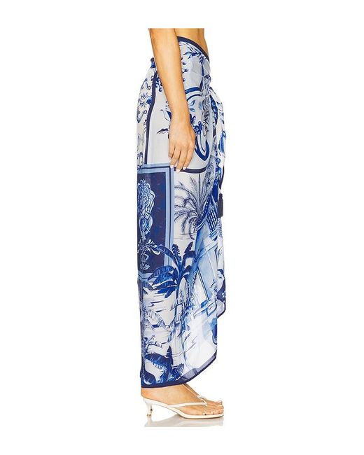 Agua Bendita Blue Sarong Marine