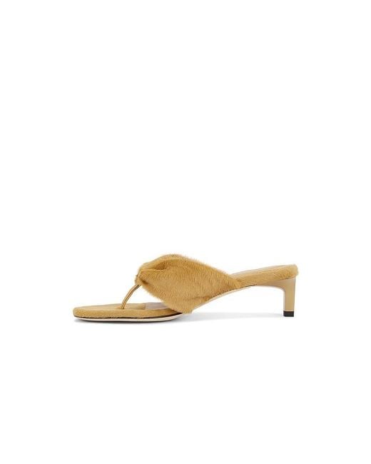 Dear Frances Metallic Wrap Mid Heel