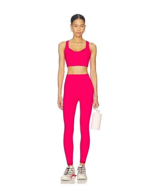 Spiritual Gangster Pink Lotus Lace Legging