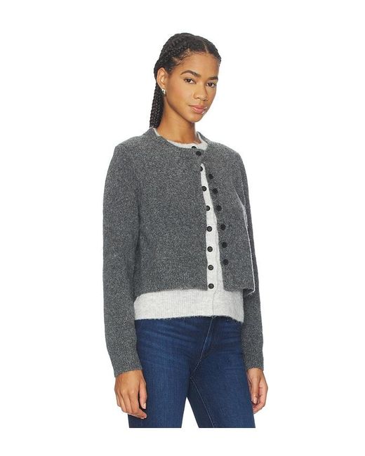 4th & Reckless Blue Terry Cardigan