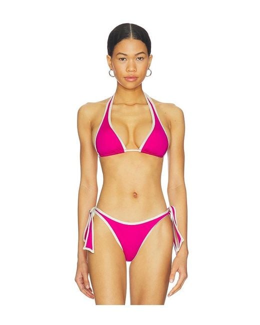 LSPACE Pink Mac Top