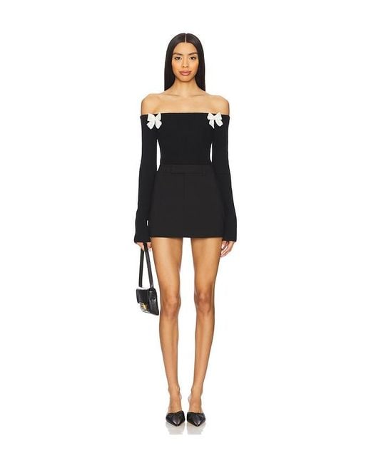 MAJORELLE Black Leonie Sweater
