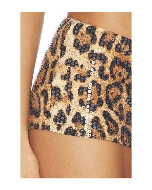 superdown Black Mael Sequin Short