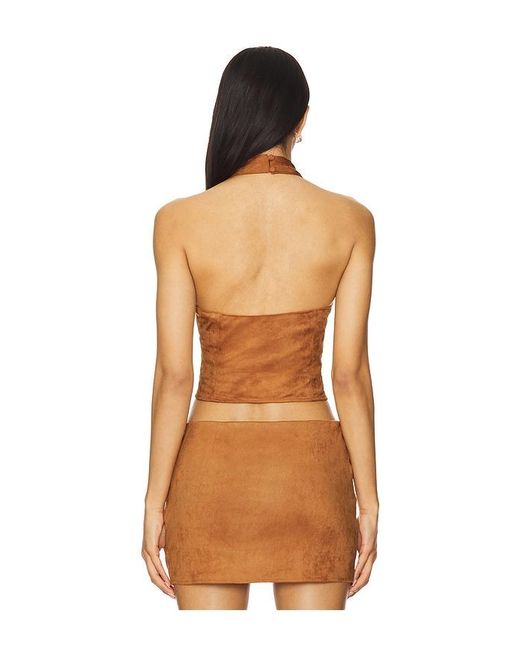 Delphi Top En Talla En superdown de color Orange