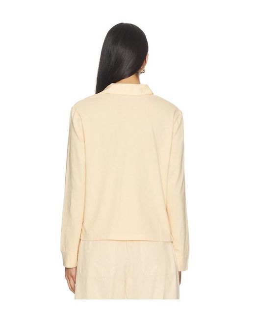 Leset Natural Margo Long Sleeve Polo