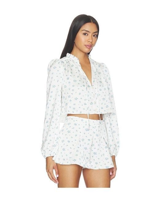 Tularosa White Dallen Top
