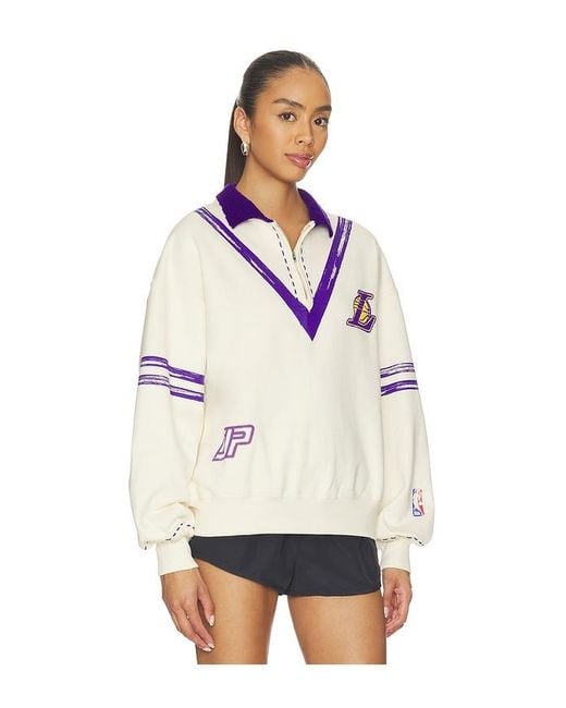 DANNIJOPRO White The Letterman Pullover