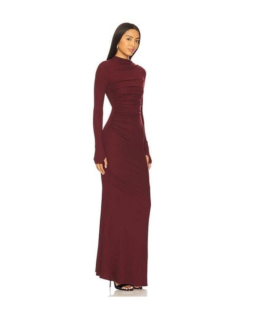 Seven Wonders Red Petra Sleeved Maxi Dress
