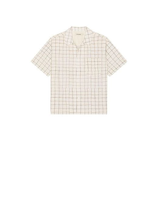 メンズ FRAME シャツ White