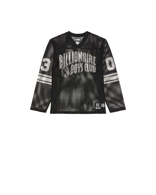 BBCICECREAM Black Zone Long Sleeve Mesh Tee for men