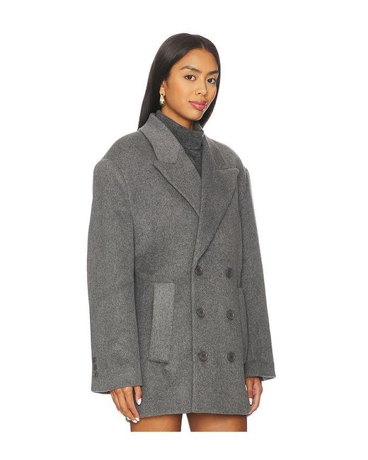 Bardot Black Classic Oversized Hailey Coat