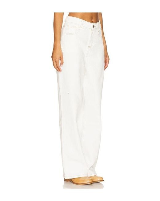 SNDY'S White Rune Denim Jeans
