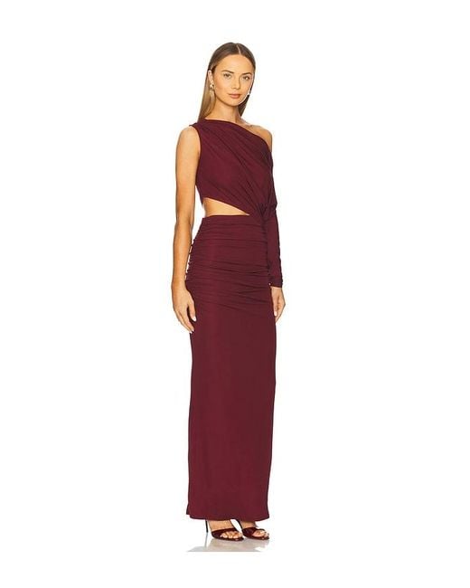 Nbd Red Yahaira Maxi Dress