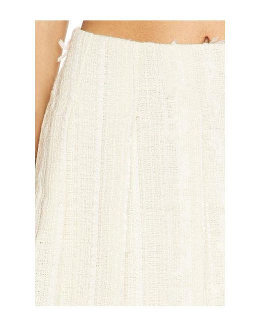 MORE TO COME White Anya Mini Skirt