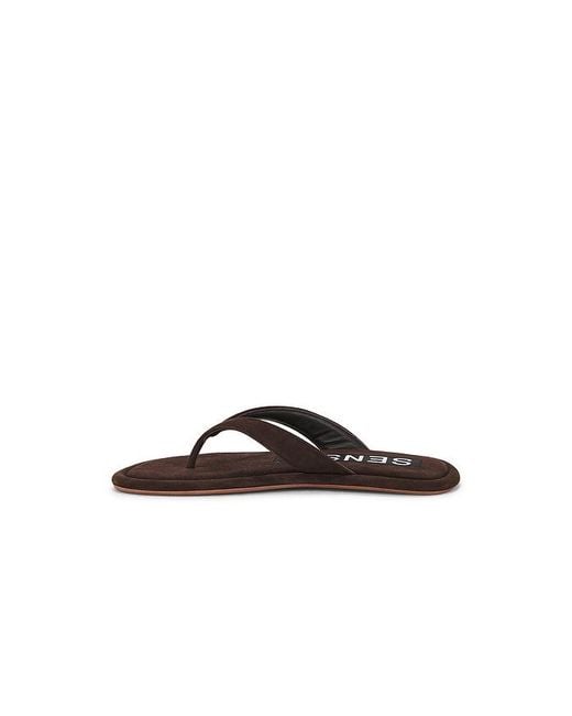 Senso Brown Sandale Illy