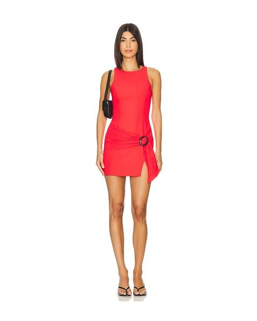 Amanda Uprichard Red X Revolve Lanai Dress