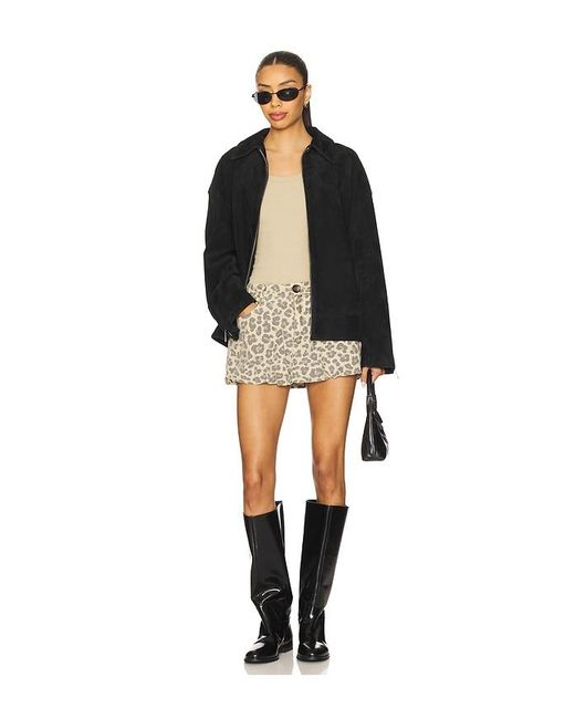 Blank NYC Multicolor Mini Skirt