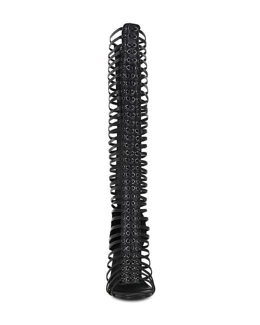 Nii HAI Black Lock Up Heel