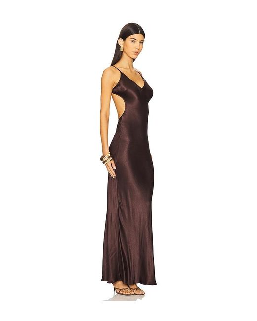 Bec & Bridge Sol Tie Maxi Dress in Brown | Lyst