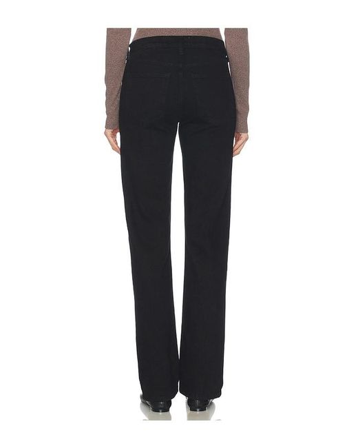 Agolde Black Low Rise Slim Jeans