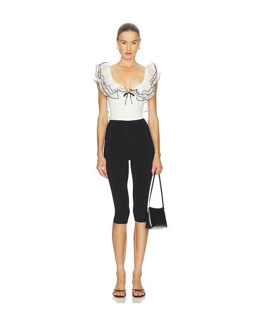 Free People White Sugar Rush Bodysuit