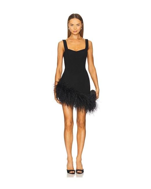 Santa Brands Black Swan Mini Dress