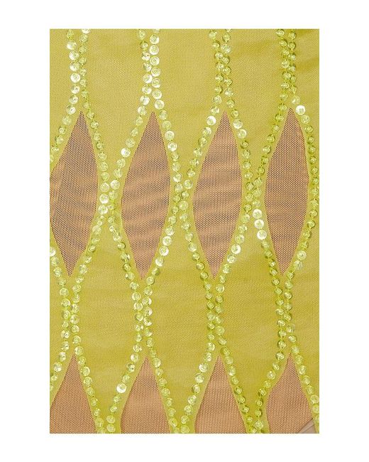 The Dolls House Yellow Harlequin Romper