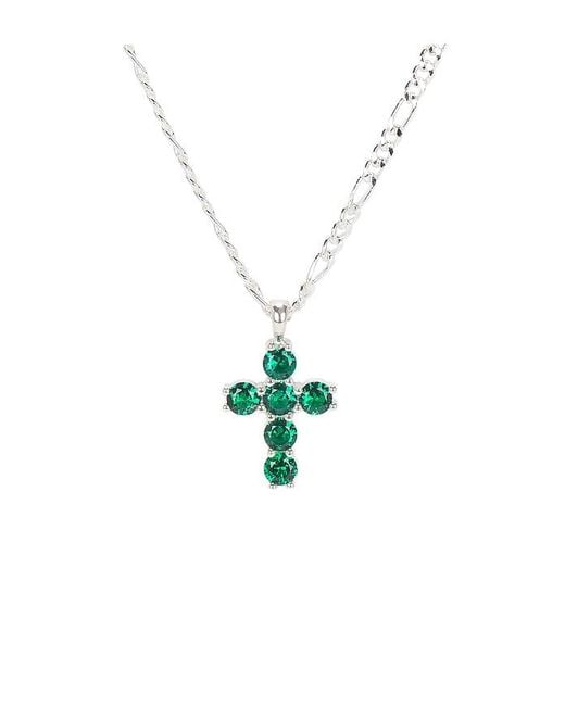 Maple White Cross Chain for men